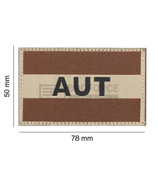 Clawgear Austria Flag Patch - Desert