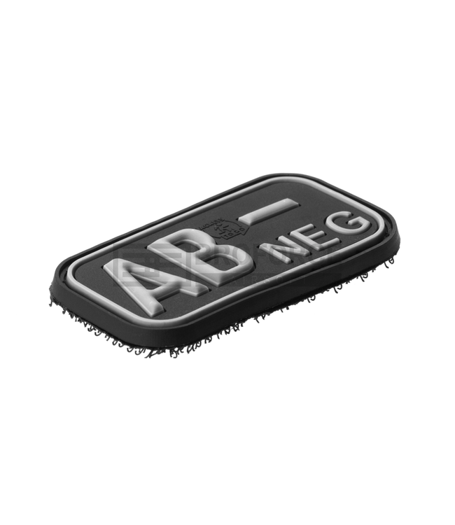 JTG Bloodtype Rubber Patch AB Neg - SWAT