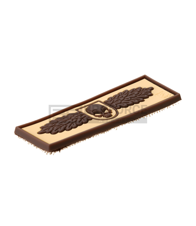 JTG SOF Skull Badge Rubber Patch - Desert