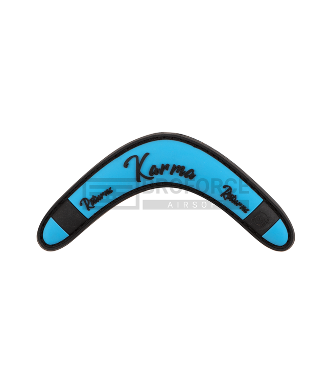 JTG Karma Returns Rubber Patch - Blue