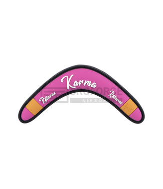 JTG Karma Returns Rubber Patch - Pink