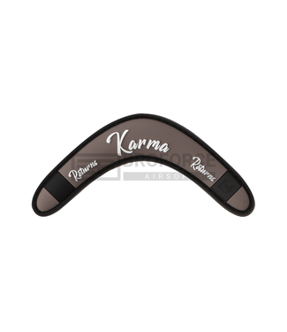 JTG Karma Returns Rubber Patch - Brown