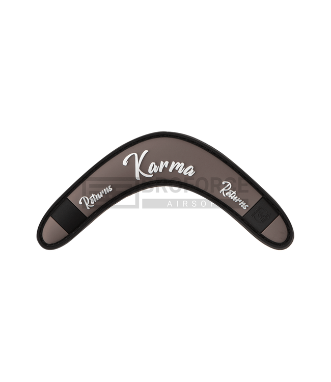 JTG Karma Returns Rubber Patch - Brown