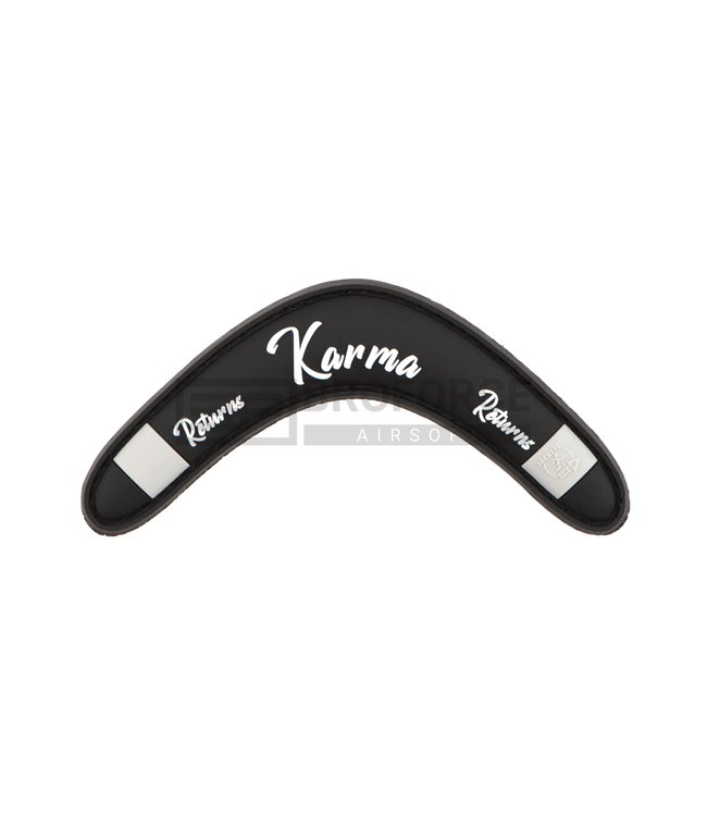 JTG Karma Returns Rubber Patch - Black