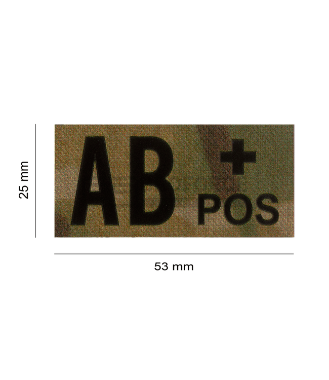 Clawgear AB Pos IR Patch - Multicam