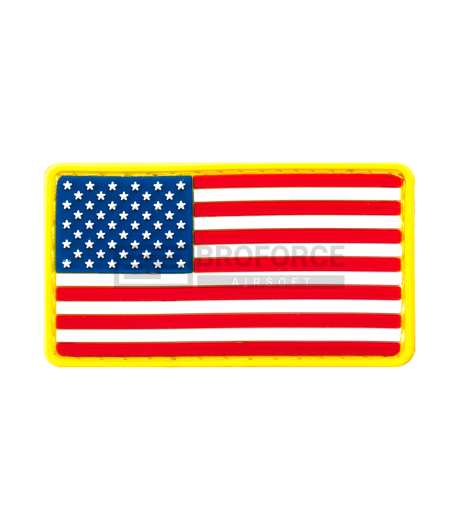 JTG US Flag Rubber Patch - Multicolor