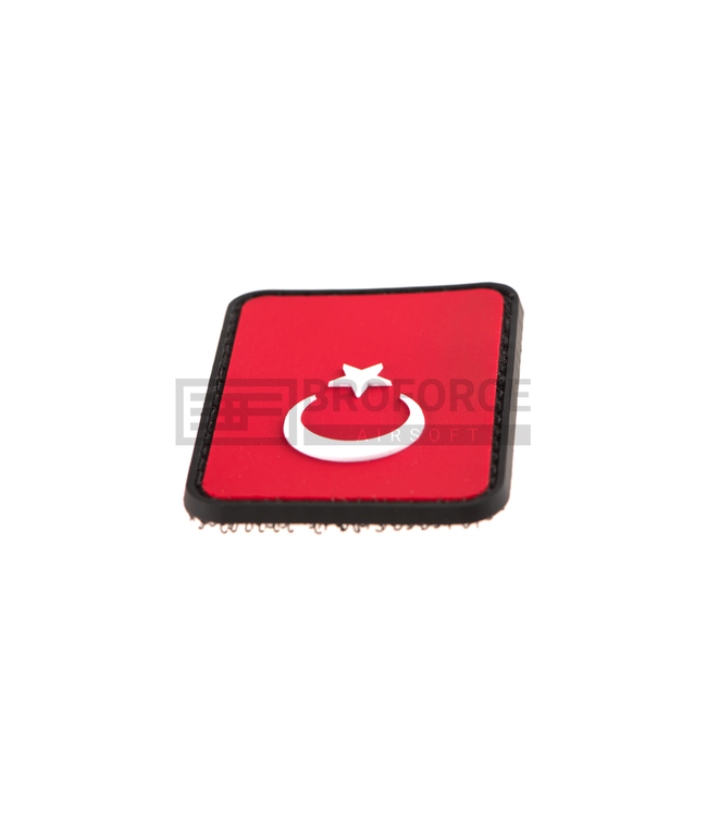 JTG Turkey Flag Rubber Patch - Multicolor
