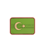 JTG Turkey Flag Rubber Patch - Green