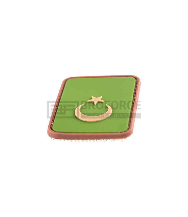 JTG Turkey Flag Rubber Patch - Green
