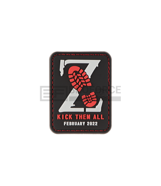 JTG Kick Them All Z Patch - Red