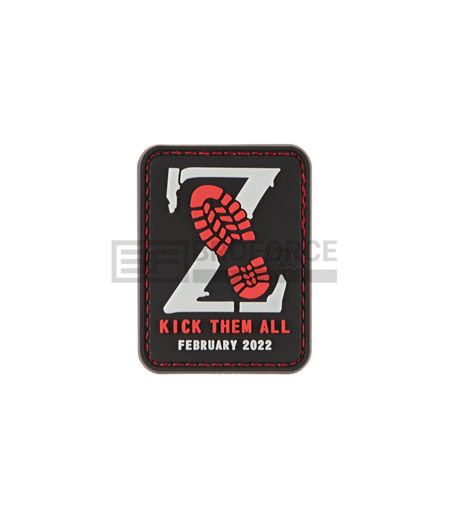 JTG Kick Them All Z Patch - Red