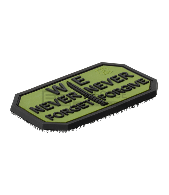 JTG Never Forget Rubber Patch - Forest