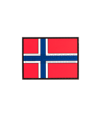 JTG Norway Flag Rubber Patch - Multicolor