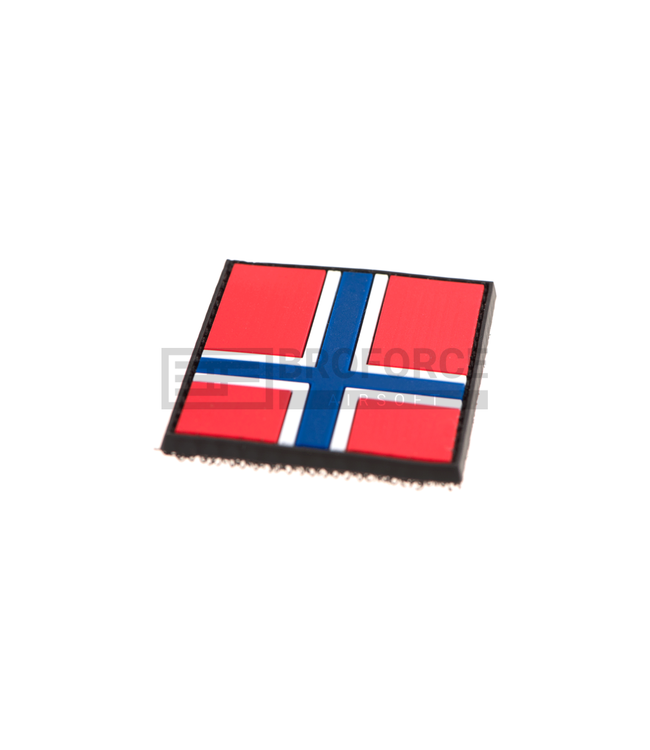 JTG Norway Flag Rubber Patch - Multicolor