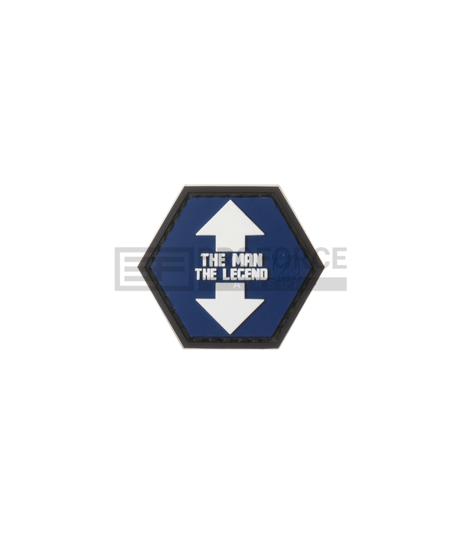 JTG The Man The Legend Rubber Patch - Multicolor