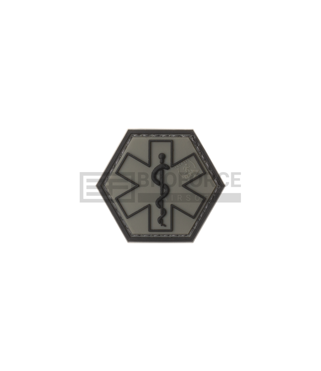 JTG Paramedic Hexagon Rubber Patch - Ranger Green