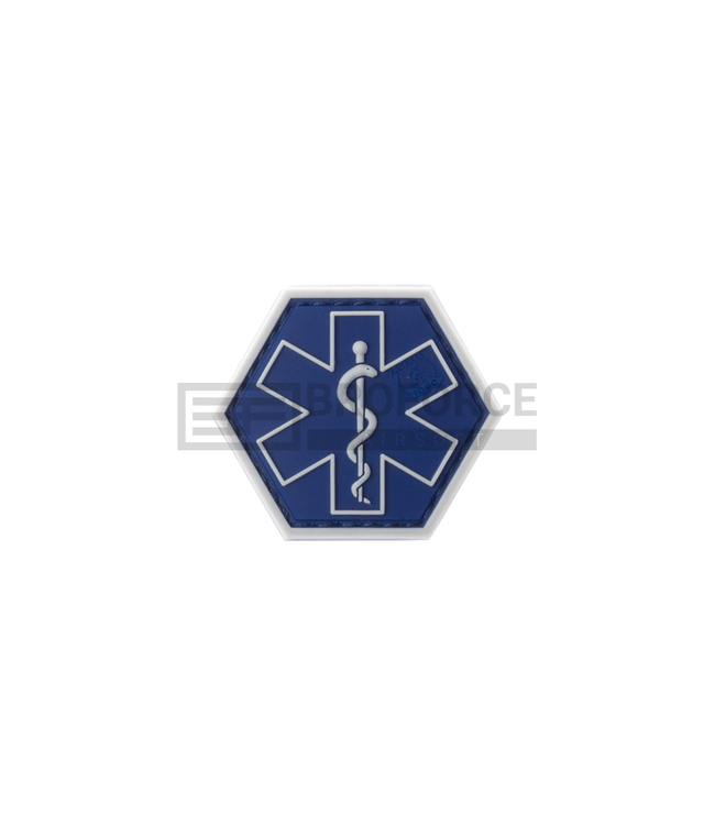 JTG Paramedic Hexagon Rubber Patch - Blue
