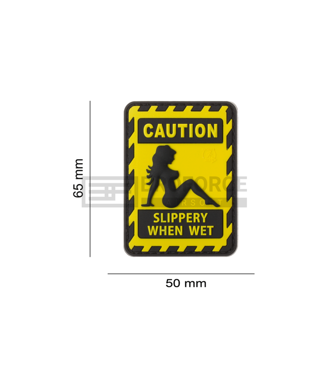 JTG Slippery when Wet Rubber Patch - Multicolor