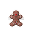 JTG Gingerbread Rubber Patch - Multicolor
