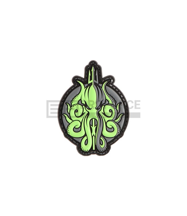 JTG Release the Kraken Rubber Patch - Neon Green