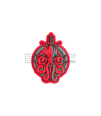 JTG Release the Kraken Rubber Patch - Red