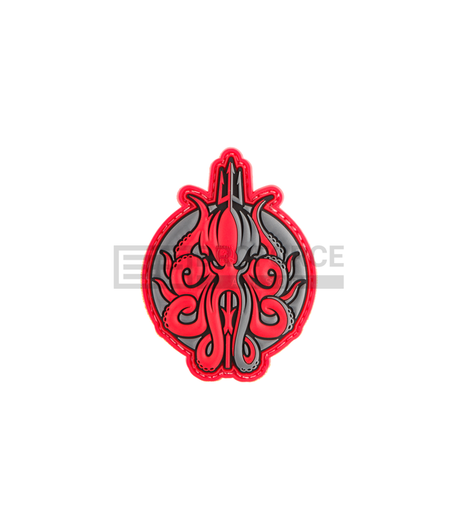 JTG Release the Kraken Rubber Patch - Red