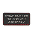 JTG What Can I do Patch - Black
