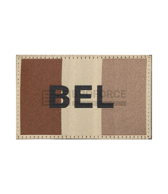 Clawgear Belgium Flag Patch - Desert