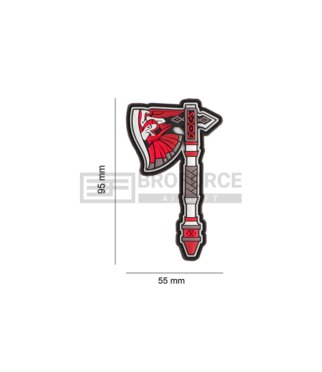 JTG Odins Axe Rubber Patch - Multicolor
