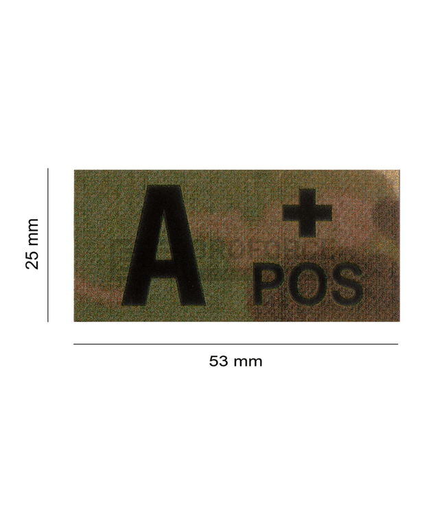 Clawgear A Pos IR Patch - Multicam