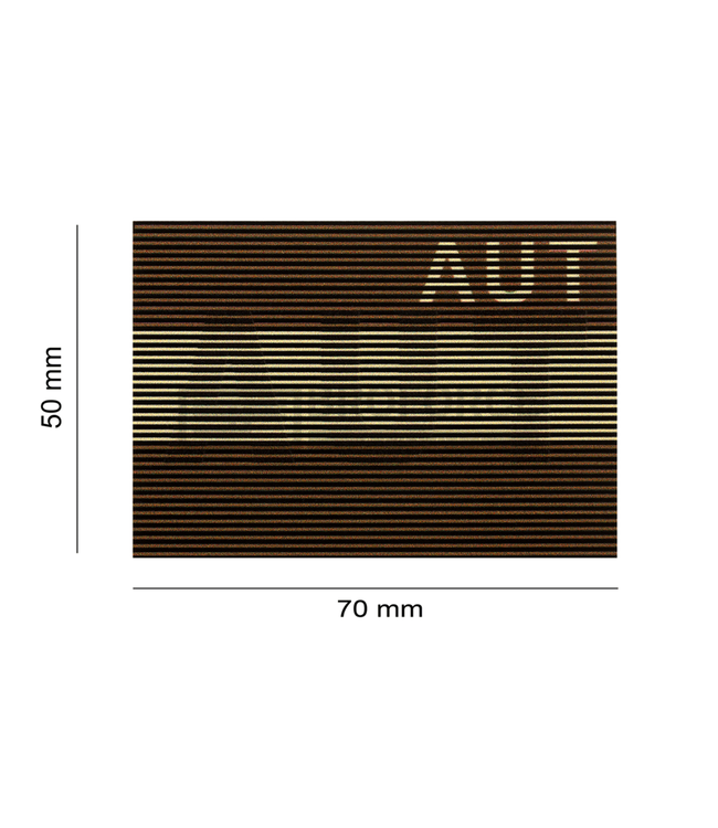 Clawgear Dual IR Patch AUT - Desert