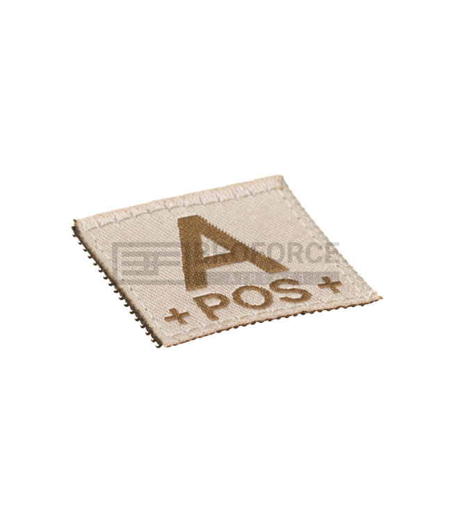 Clawgear A Pos Bloodgroup Patch - Desert
