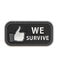 JTG We Survive Patch - Black
