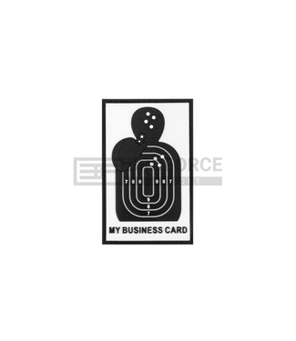 JTG My Business Card Rubber Patch - SWAT