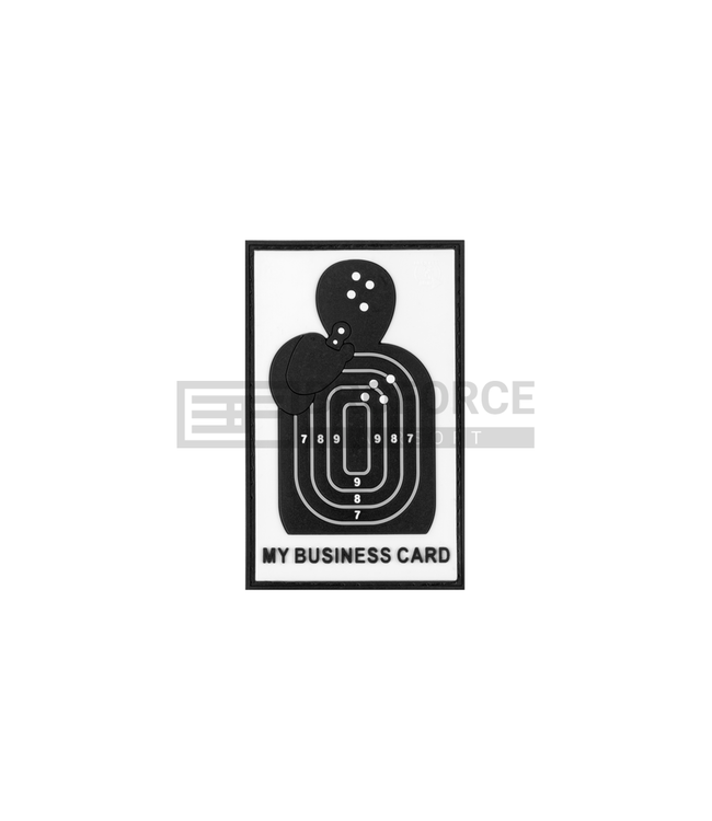 JTG My Business Card Rubber Patch - SWAT