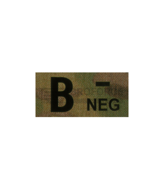 Clawgear B Neg IR Patch - Multicam Clawgear B Neg IR Patch - Multicam