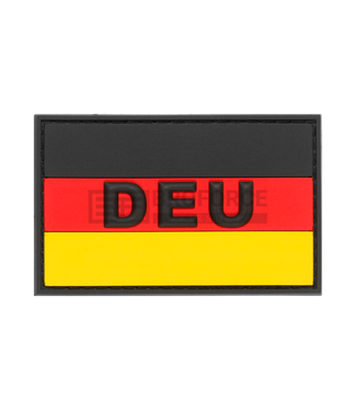 JTG German Flag Rubber Patch - Multicolor