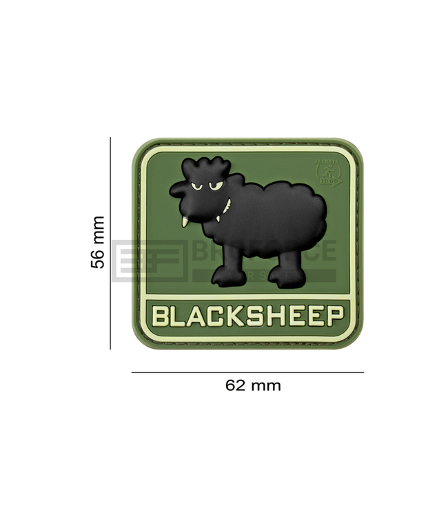 JTG Black Sheep Rubber Patch - Forest