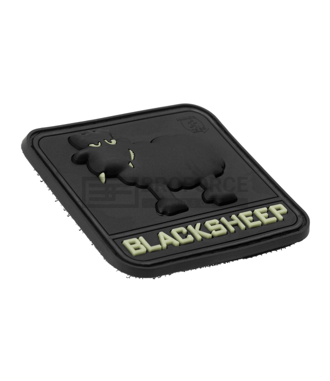 JTG Black Sheep Rubber Patch - Glow
