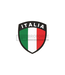 JTG Italia Flag Rubber Patch - Multicolor