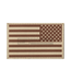 Clawgear USA Reversed Flag Patch - Desert