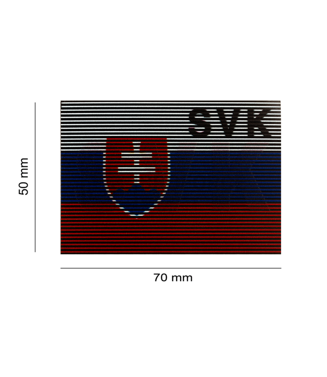 Clawgear Dual IR Patch SVK - Multicolor