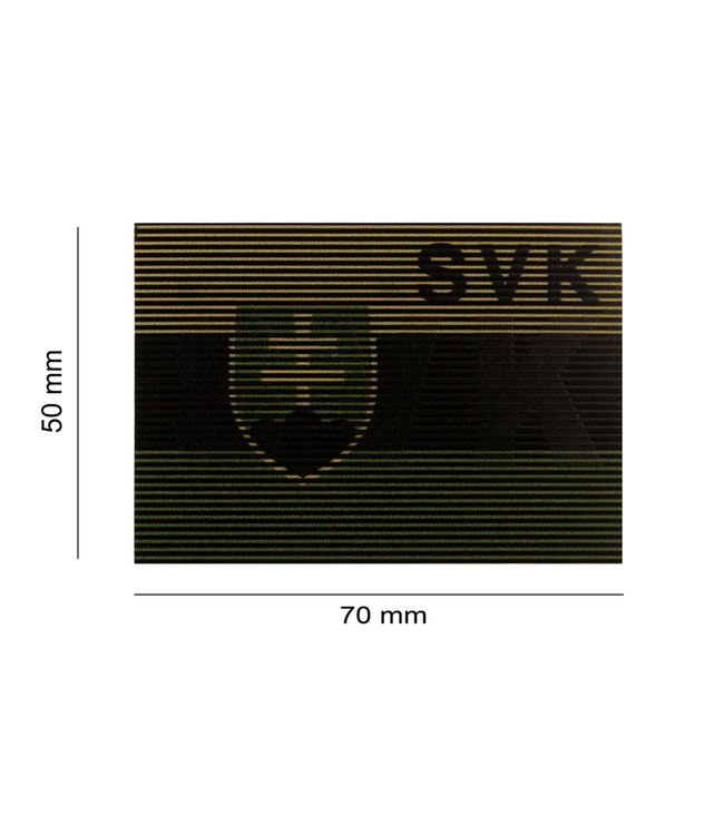 Clawgear Dual IR Patch SVK - RAL7013