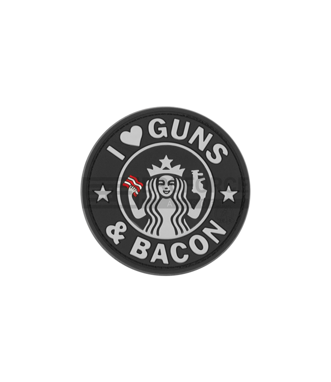 JTG Guns and Bacon Rubber Patch - SWAT