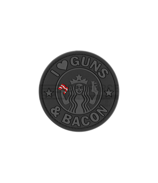 JTG Guns and Bacon Rubber Patch - Blackops