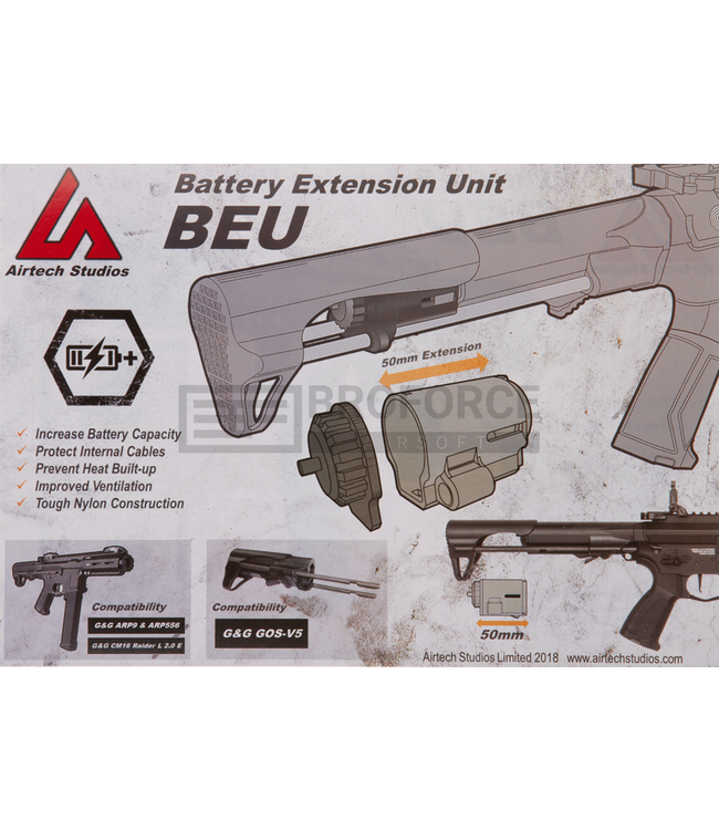 Airtech Studios BEU Battery Extension Unit ARP9/ARP556 - Red