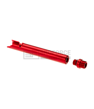 Laylax Hi-Capa D.O.R. Fixed Two Way Outer Barrel - Red