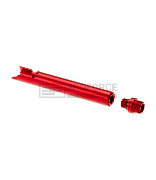 Laylax Hi-Capa D.O.R. Fixed Two Way Outer Barrel - Red