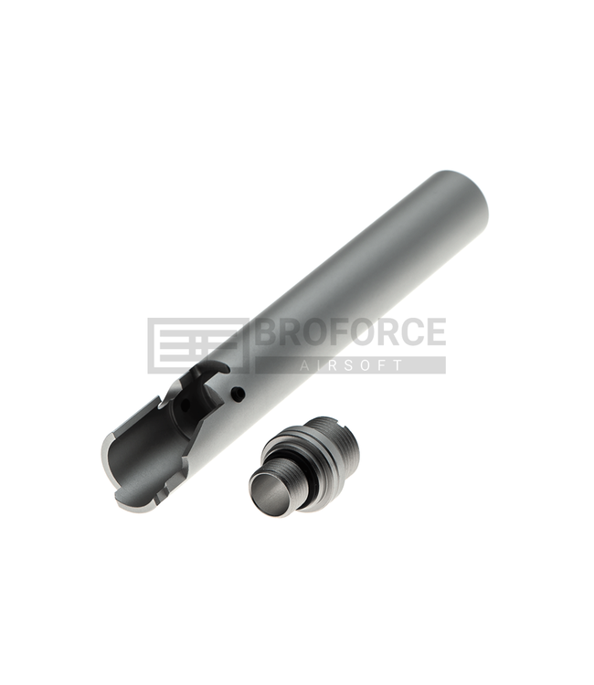 Laylax Hi-Capa D.O.R. Fixed Two Way Outer Barrel - Silver