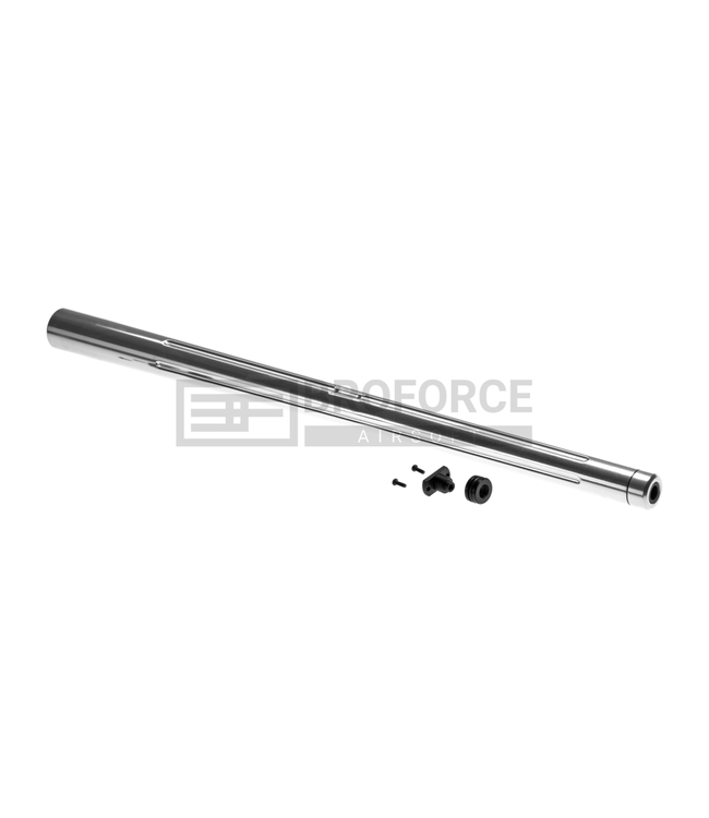 Action Army Custom Outer Barrel for AAC21 / KJW M700 - Silver